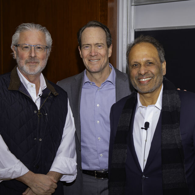 Neil Shubin, Mark Anderson, Rama Ranganathan