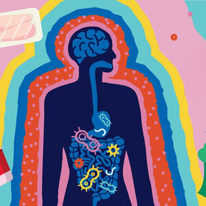 Microbiome illustration