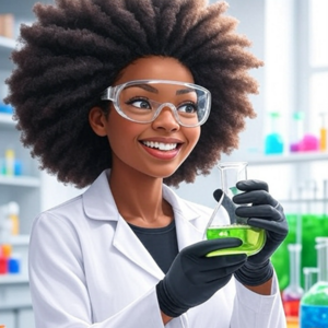 Zakiya Barnes AI portrait
