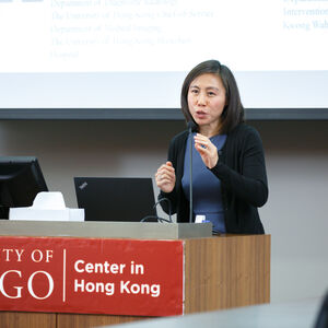 Carina Yang in Hong Kong