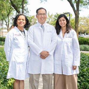 Roxanne Smith, MD; John Yoon, MD; and Lakshmi Warrior, MD