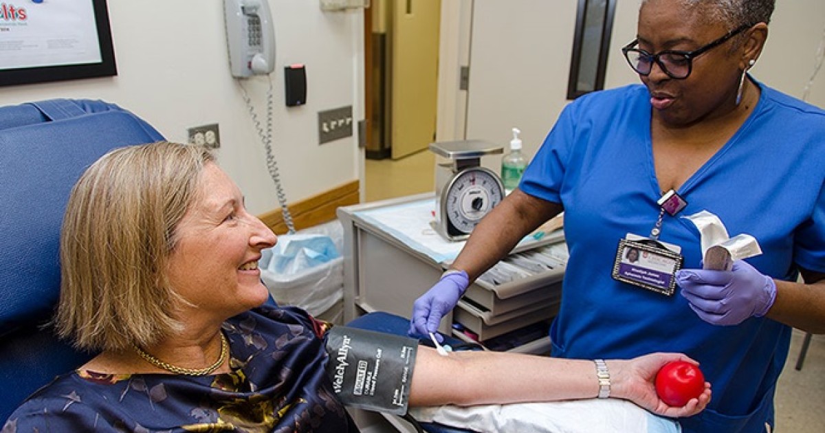 Donate blood to support patients at UCM Biological Sciences Division